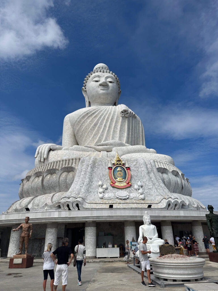 Big Buddha temple in Phuket Thailand