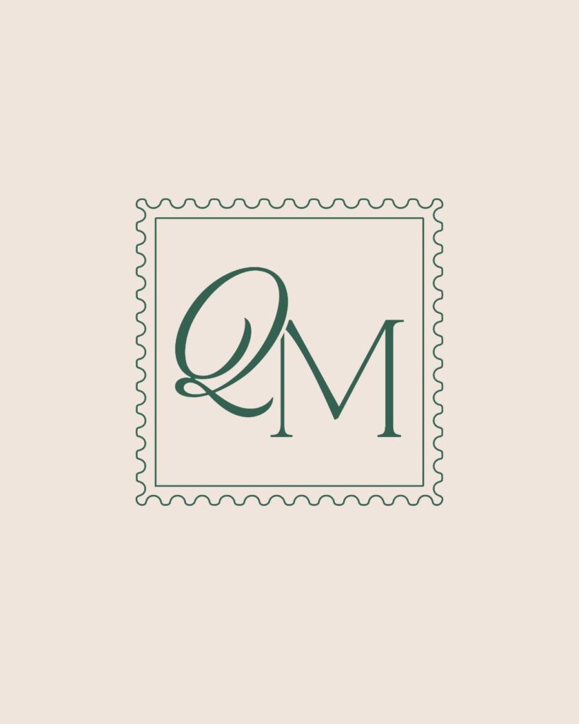 Quiet Meadow Travels Monogram design