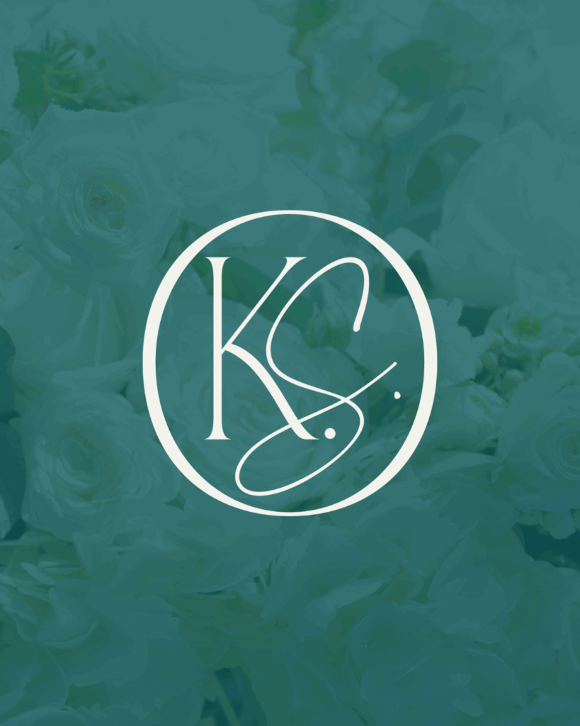 Circular KS monogram logo for KS Otter Events