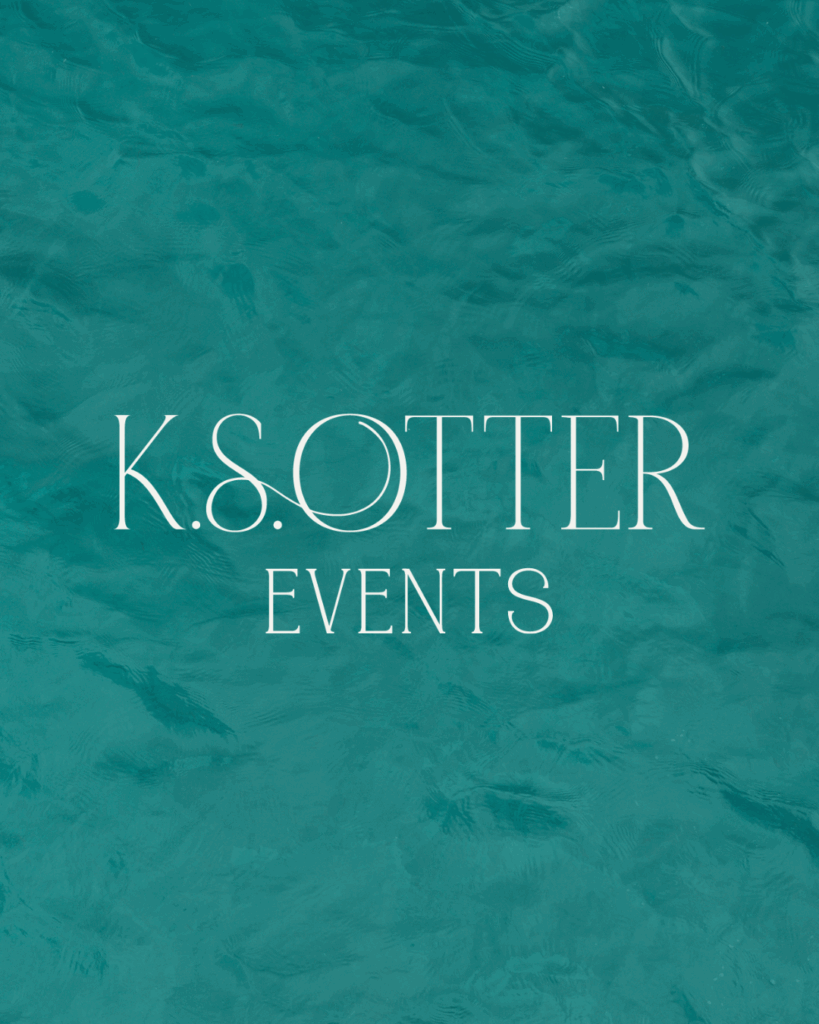 Minimal KS Otter Events text logo in serif font