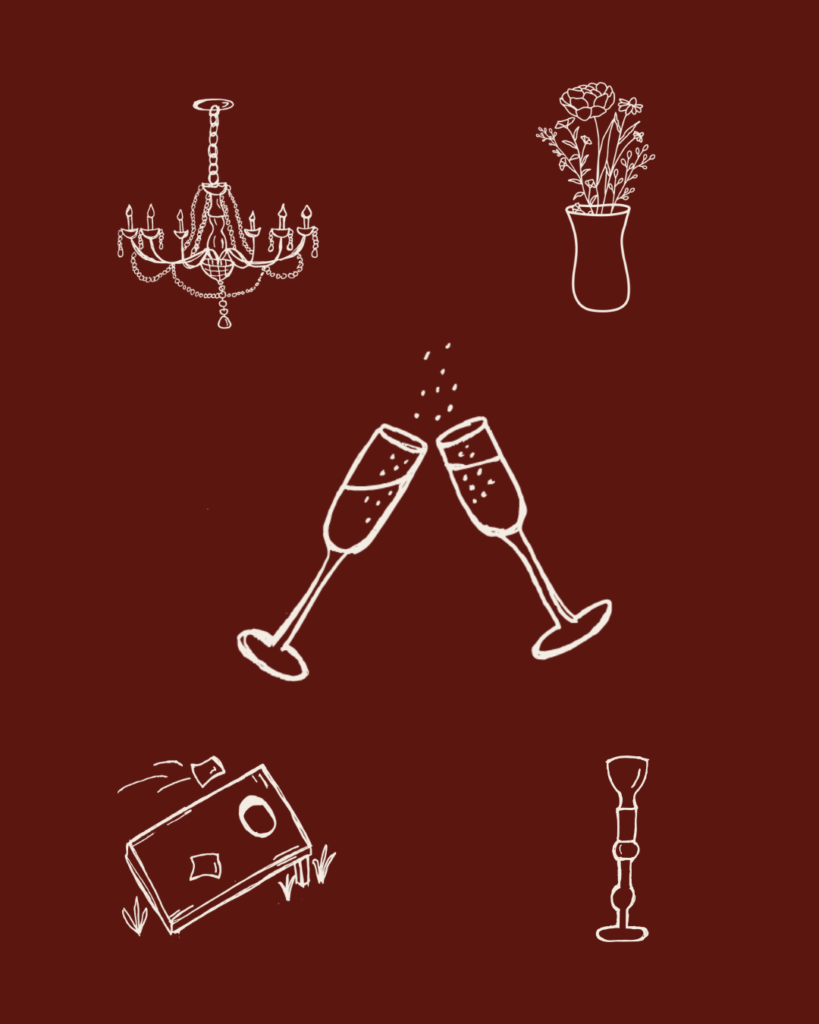 Wedding venue icons design for Montgromery Creek Ranch