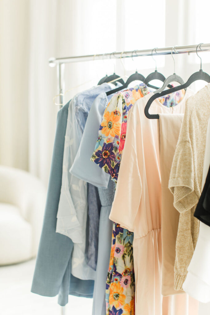 Wardrobe of brand colors