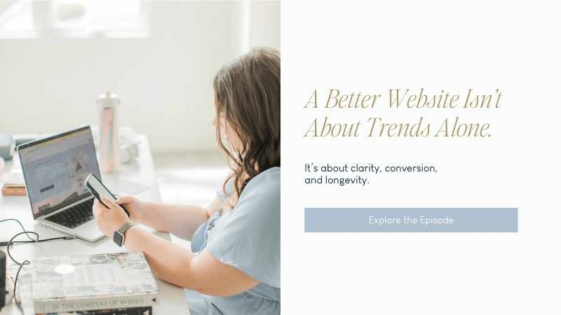 Emily on the phone, and her things on the table