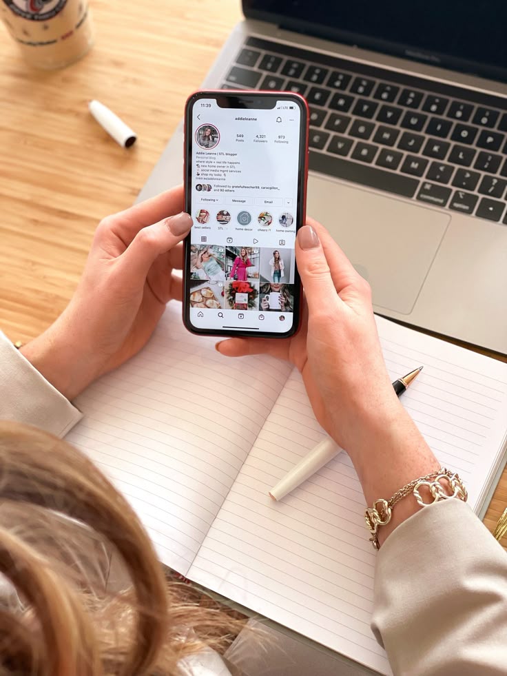 Instagram profile page for social media visibility