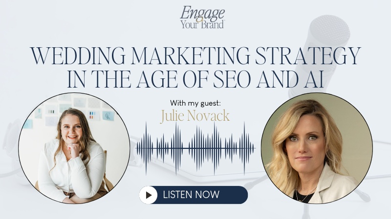 Podcast graphic of Emily and Julie