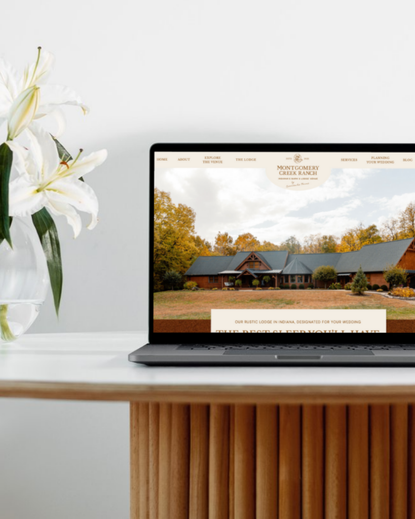 Montgomery Creek Ranch website mockup